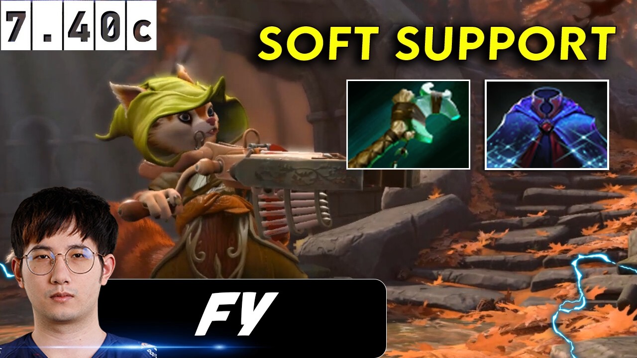 Fy Hoodwink Soft Support - Dota 2 Patch 7.40C Pro Pub Gameplay