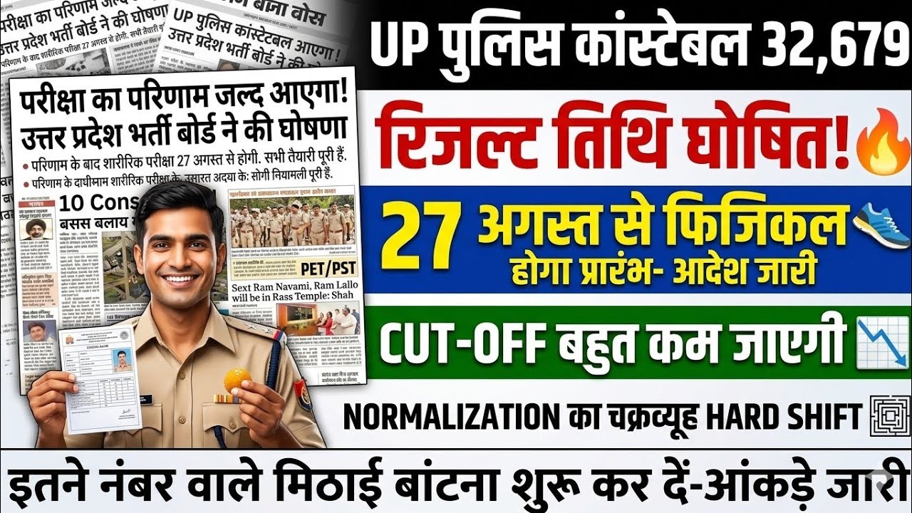 UP POLICE CONSTABLE RESULT 2026 | WHEN WILL THE UP POLICE CONSTABLE RESULT BE DECLARED | UP POLICE
