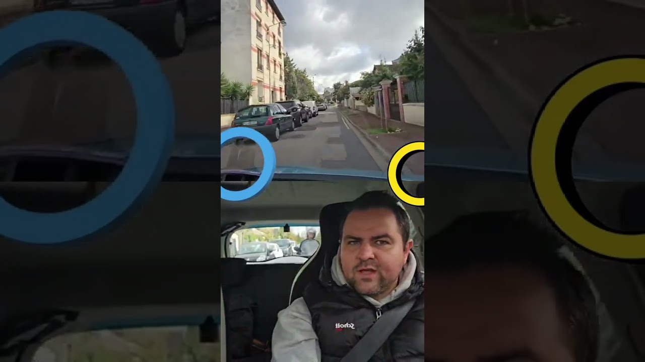 Probl&egrave;me de trajectoire en voiture je te donne l&rsquo;astuce pour corriger#permisdeconduire #conduire