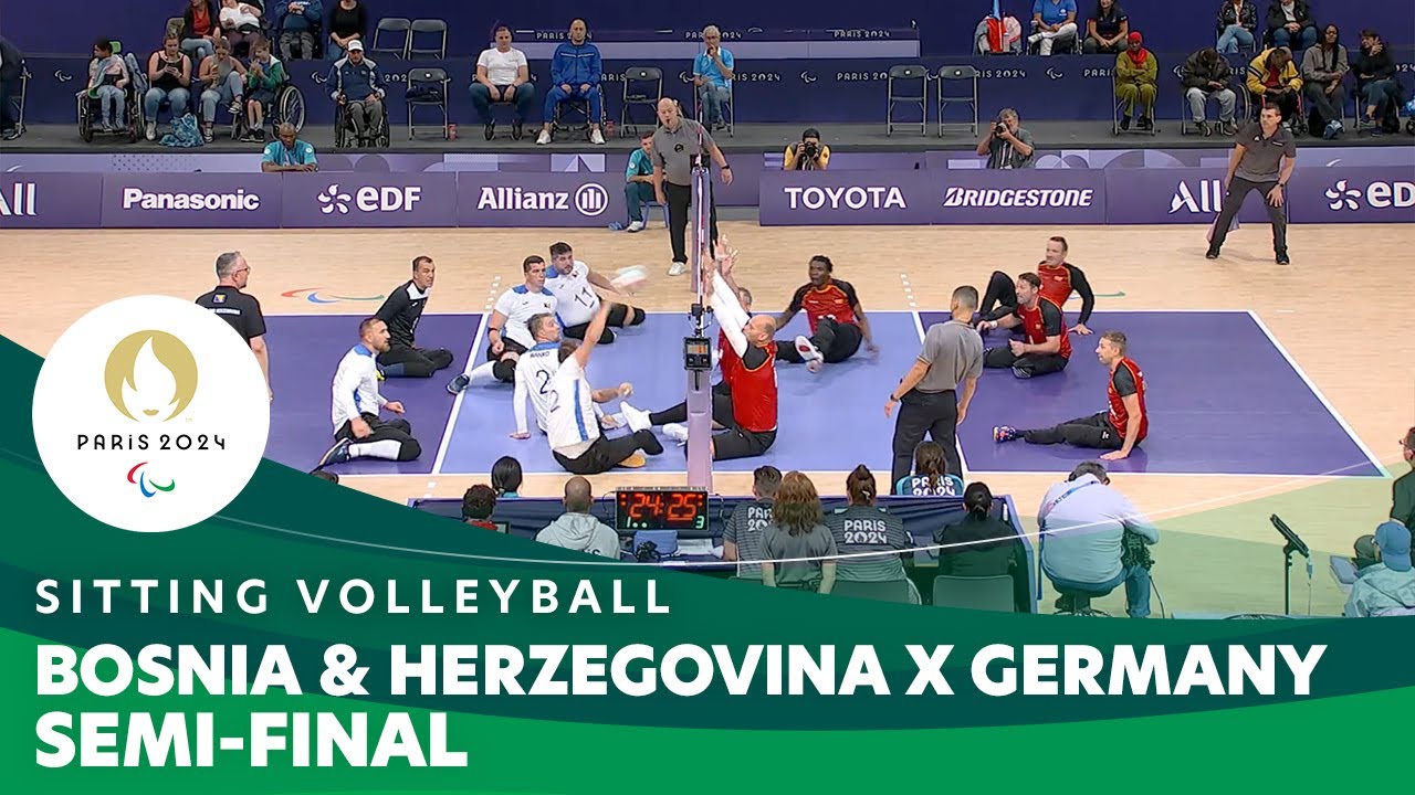 🇧🇦 Bosnia & Herzegovina X Germany 🇩🇪 Men's Semi-final | Sitting Volleyball - Paris 2024 Paralympics