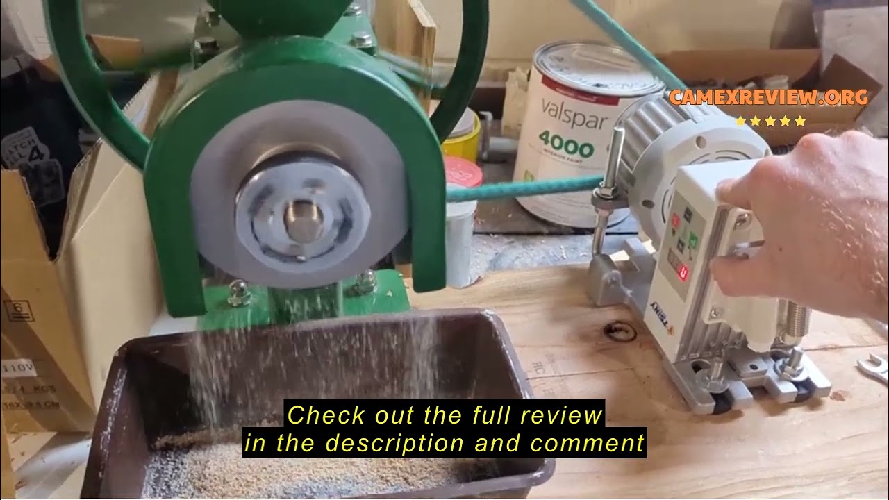 Review Lehman's Manual Power Grain Mill, Grinds Any Dry Grain to Pastry Flour, Big 6 Cup Capacity, 1