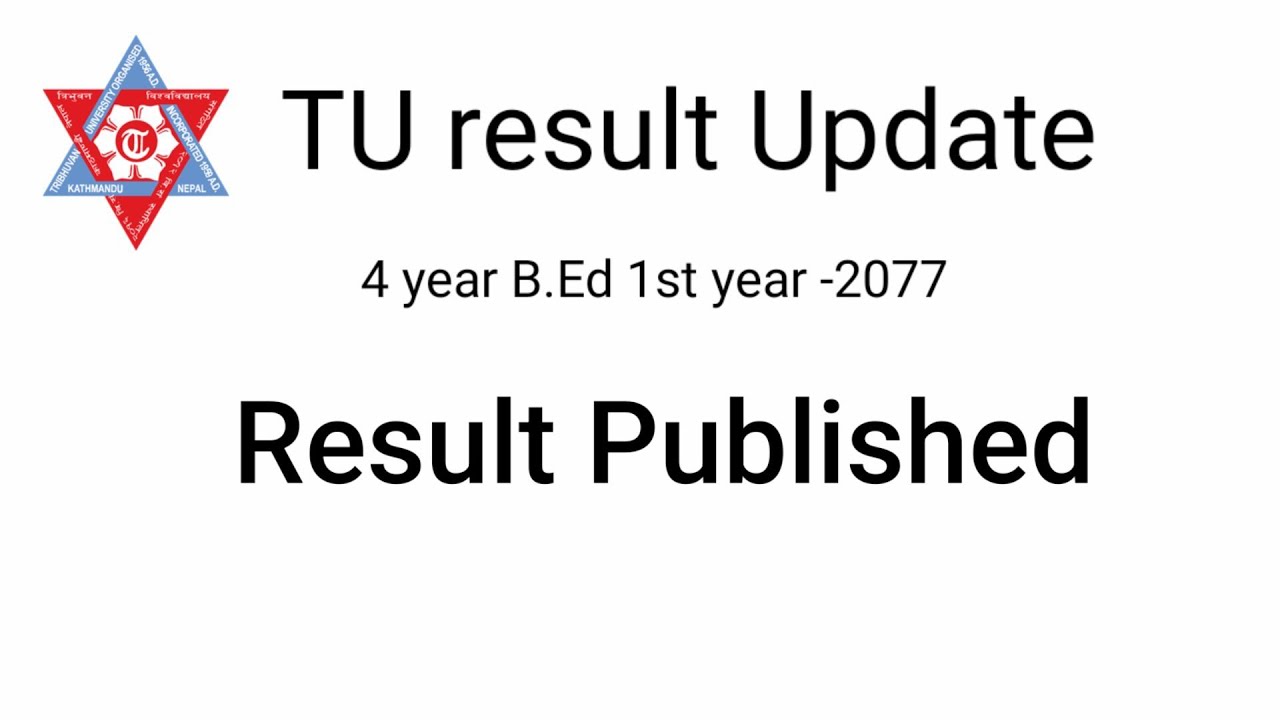 B.ED 1st year Result Published!!!!