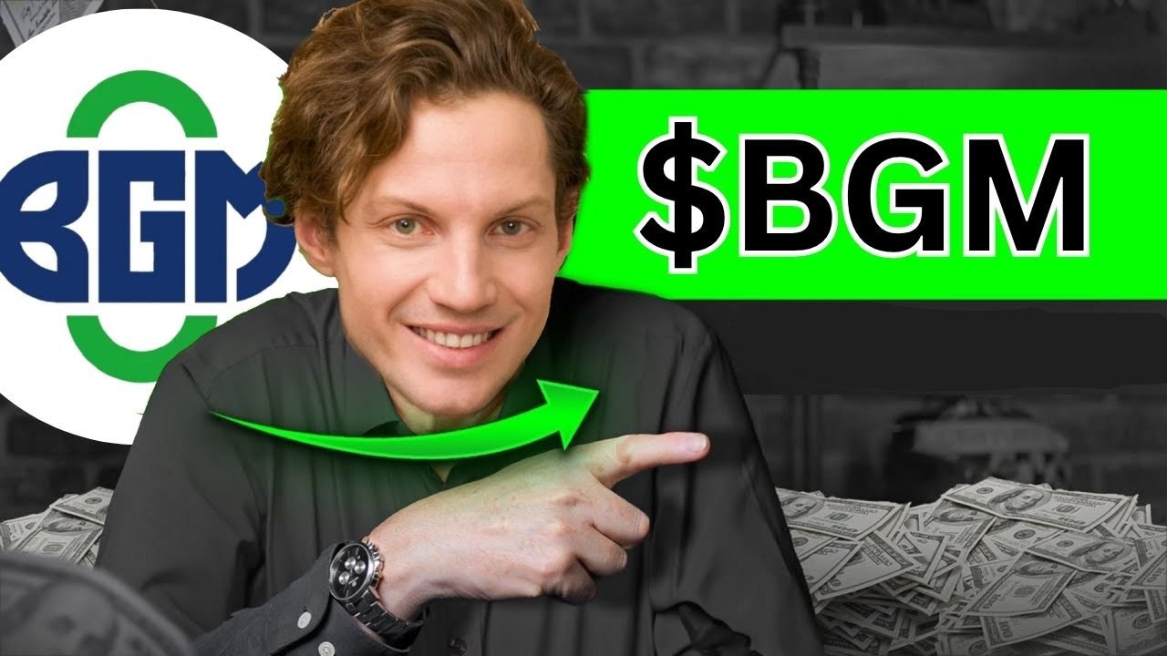 BGM Stock NEWS Alert! (buying? finally?) BGM Group