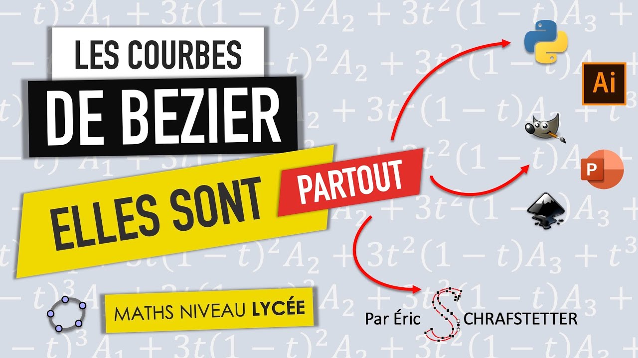 Les courbes de B&eacute;zier - Elles sont partout !