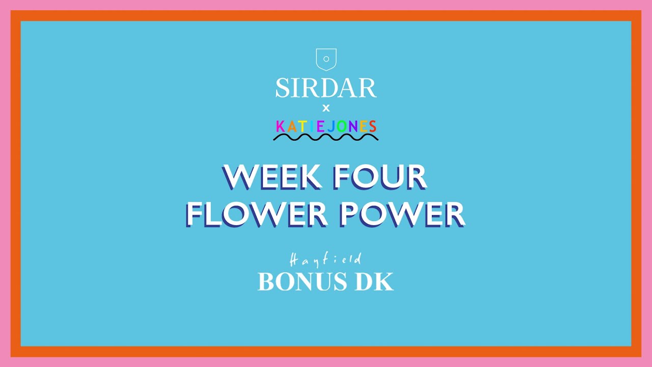 DAY TRIPPER BLANKET CAL: WEEK 4 - FLOWER POWER