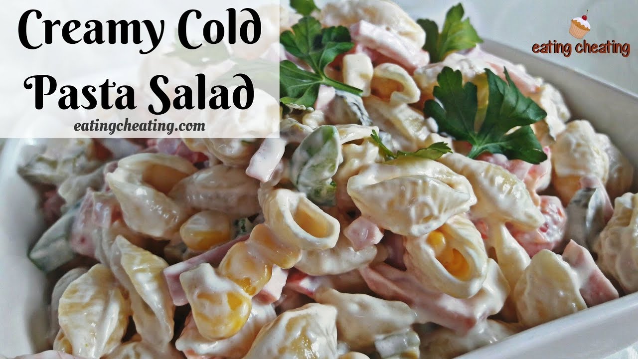 Cold Pasta Salad Recipe | How To Make Cold Pasta Salad