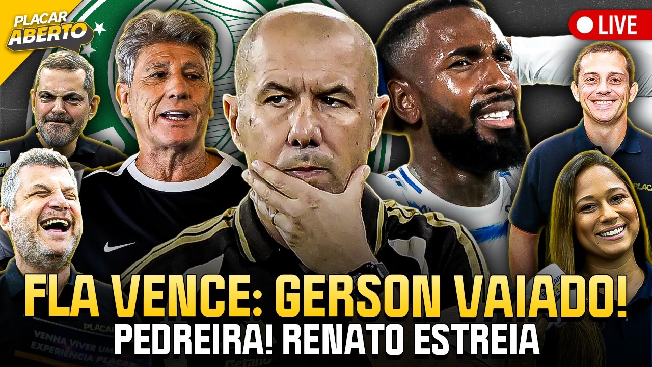 FLAMENGO VENCE CRUZEIRO, RENATO GAÚCHO ESTREIA CONTRA PALMEIRAS E MAIS | Placar Aberto | 12/03