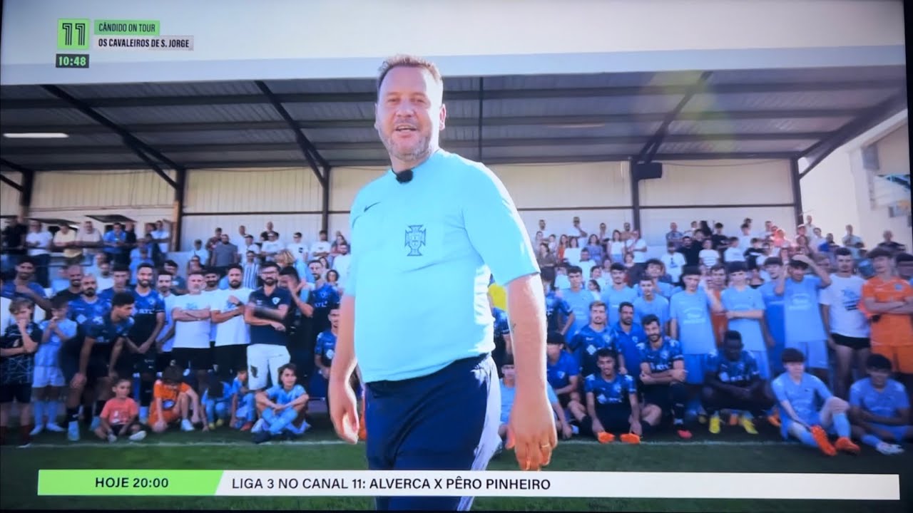 Cândido On Tour em Pevidém. Os Cavaleiros de São Jorge. Canal11