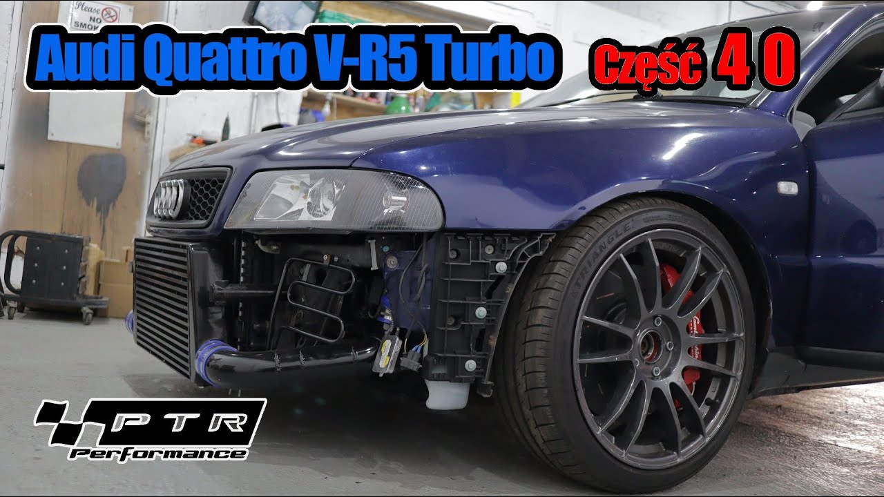 👉 AUDI QUATTRO VR5 TURBO cz.40 / odgruzowywanie projektu - vlogas