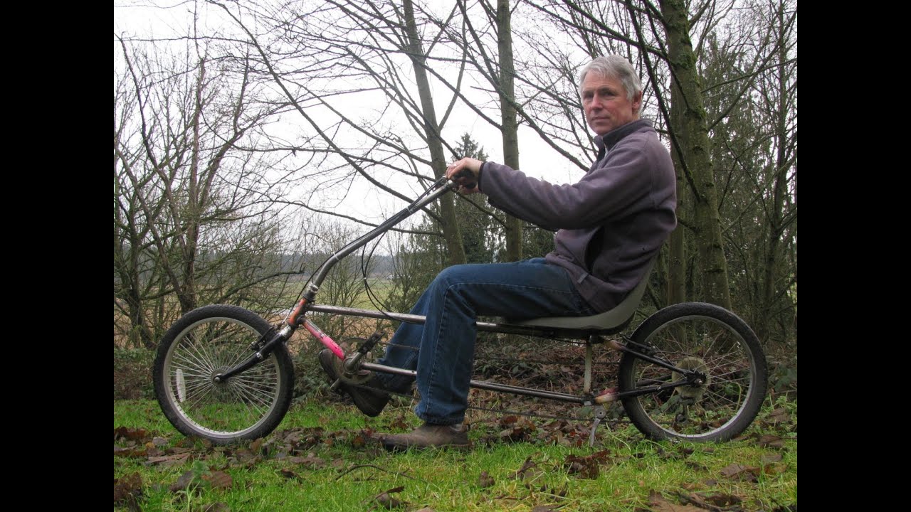 DIY recumbent bicycle