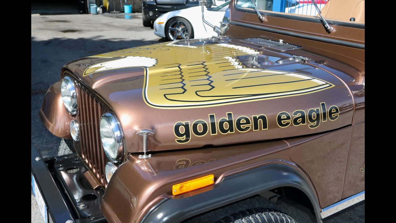I ❤️ America: 1979 Jeep CJ7 Golden Eagle Restauro Frame Off - 1° grado #vallistore