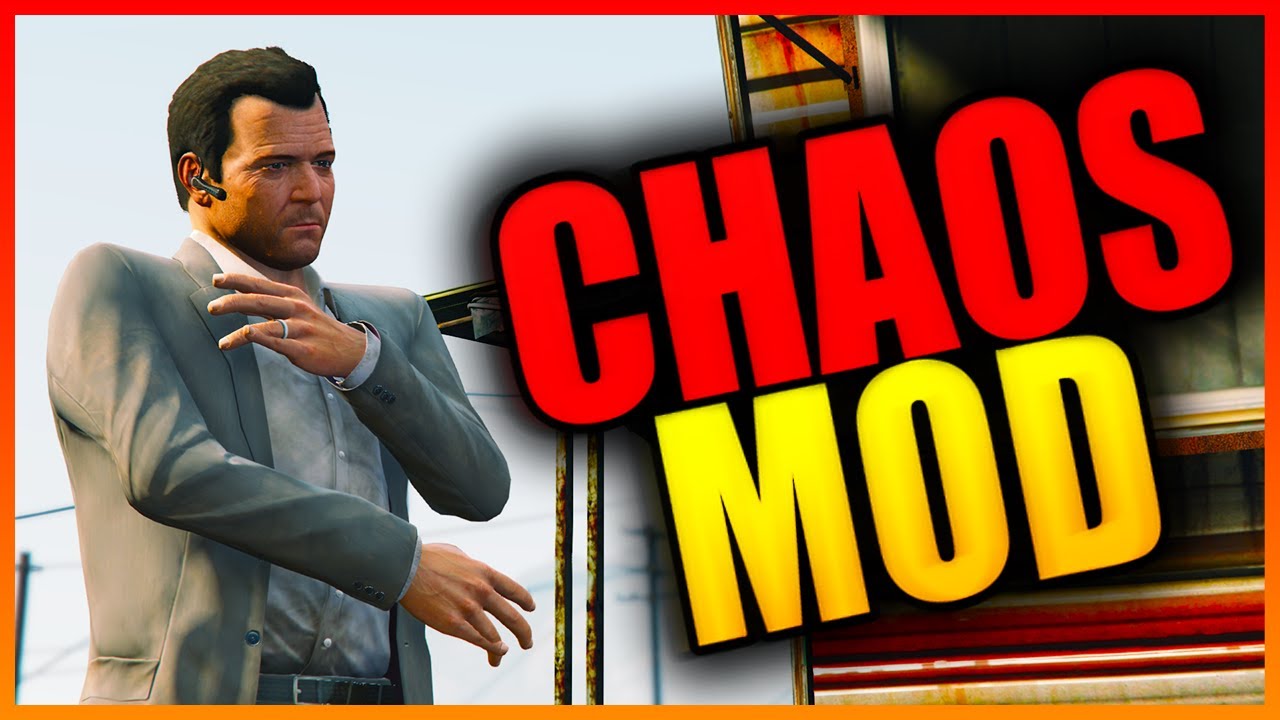 MICHEAL ZOSTAJE RAPEREM - CHAOS MOD #28 - GTA V