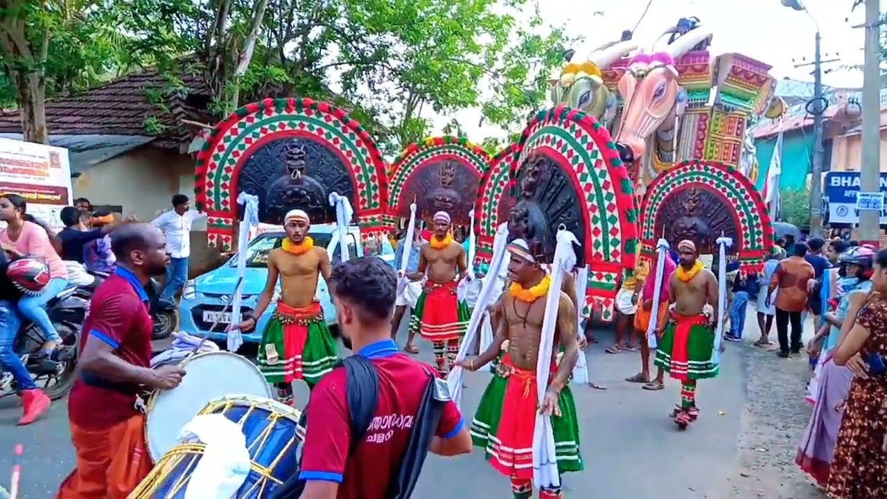 CHAATHANKANDARKAVU, VARODE, POORAM, 2K22 /ottapalam varode chathankandar kavu pooram2022
