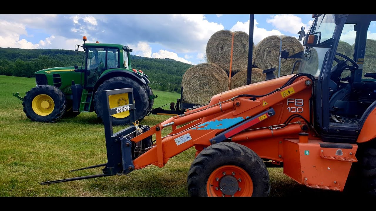 Fiat Hitachi FB100 & John Deere 7530 Premium