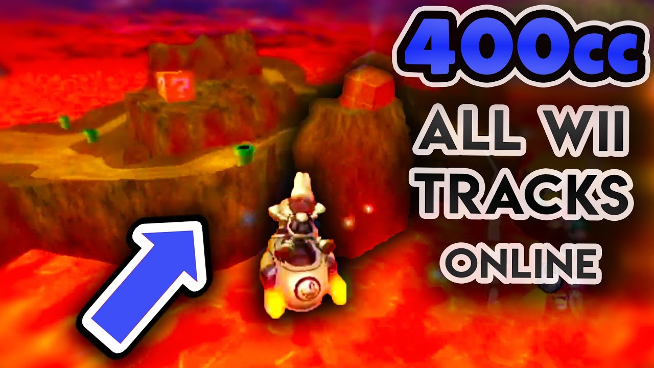 Mario Kart Wii 400cc Online - All Wii Tracks