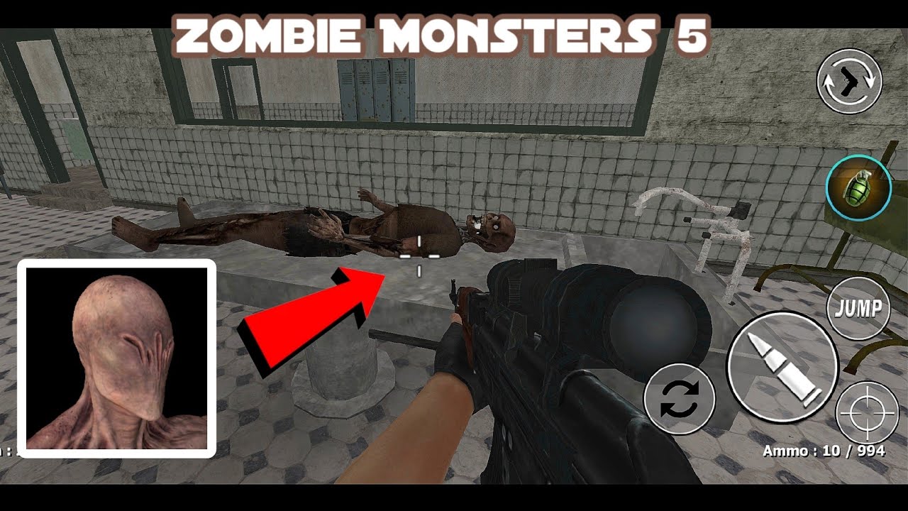 Zombie Monsters 5 - hospital level 7-13 Zombie Evil Kill 5