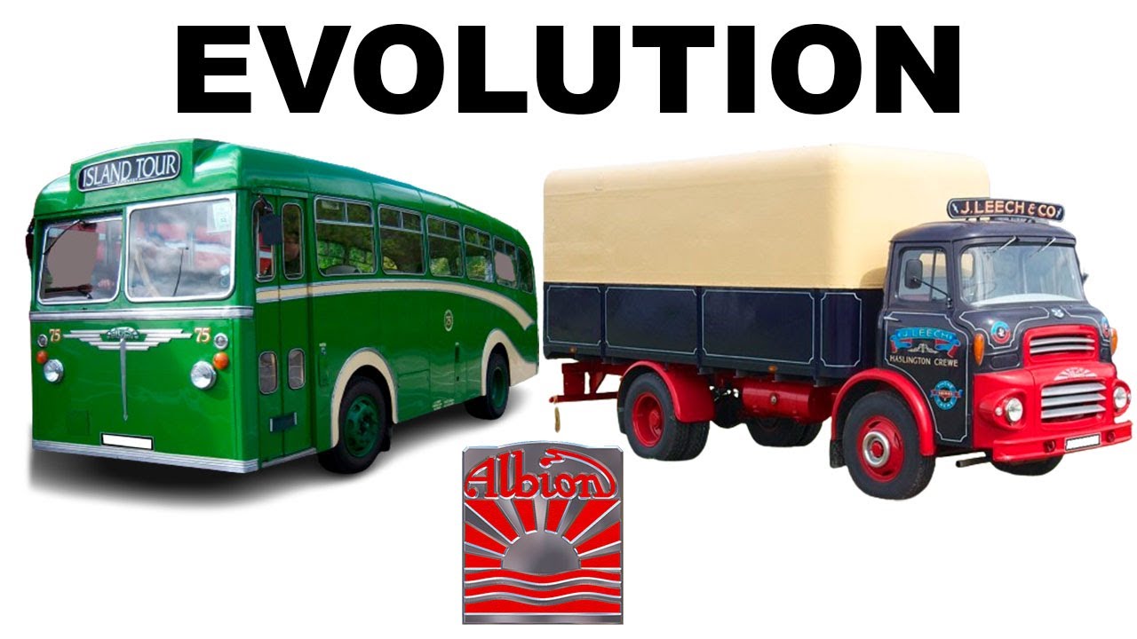 Evolution of Albion cars - Models by year of manufacture