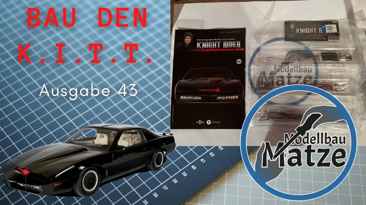 Bau den K.I.T.T. - Ausgabe 43 - Fanhome / DeAgostini (Knight Rider)