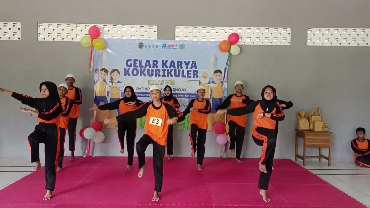 GELAR KARYA KOKURIKULER || KELAS 8E KELOMPOK 3 || SMPN 2 KARANGMOJO || Nindy Linawang