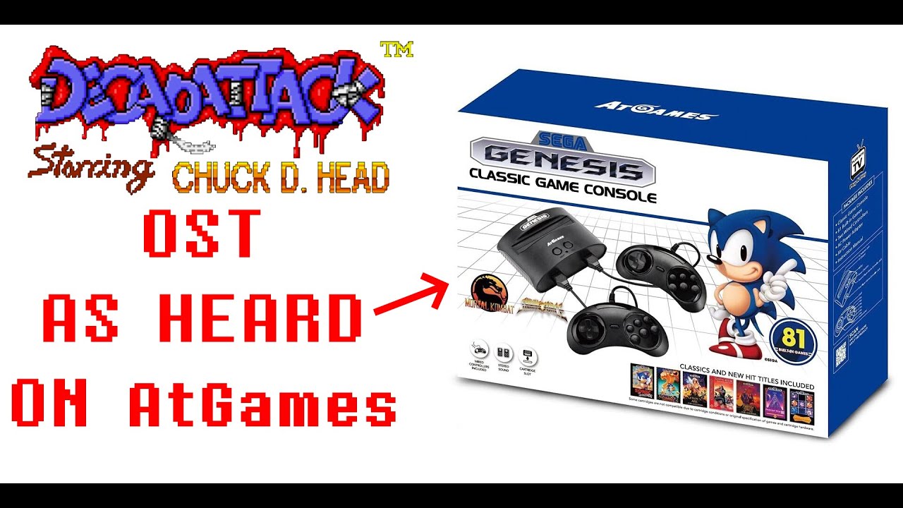 Decap Attack OST, As Heard On The AtGames Classic Game Console 2017