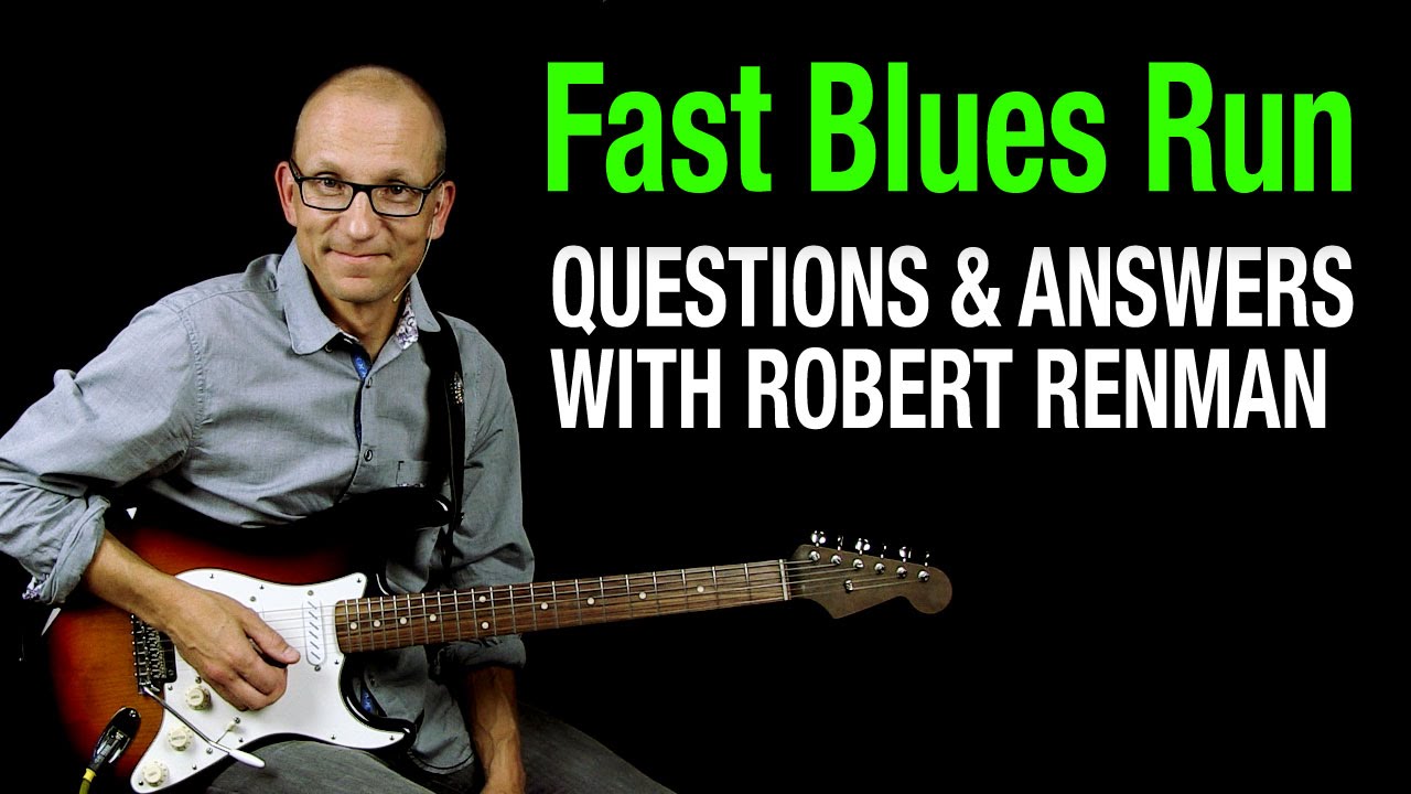 Fast blues run - Q & A with Robert Renman