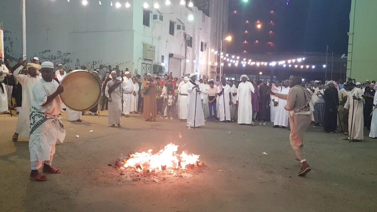 احتفالات شباب الكندرة بعيد الفطر المبارك _ مزمار الكندرة و المعازيم اسحاق ( 7 )