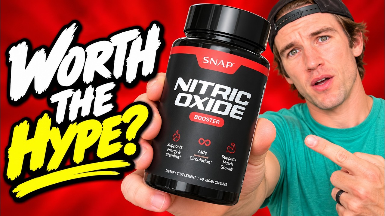 Snap Supplements Nitric Oxide Booster для мужчин и женщин, 60 веганских капсул | Стоит ли покупать?