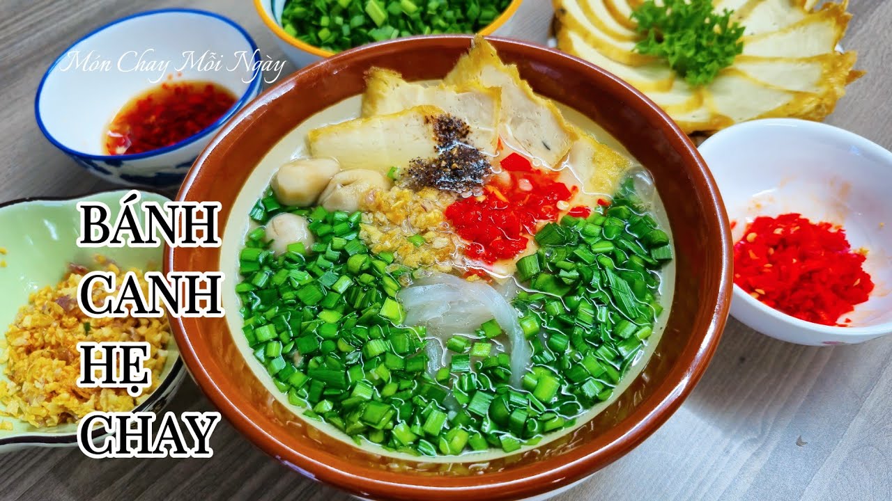 NẤU BÁNH CANH BẰNG SỢI NÀY NGON HƠN CẢ BỘT| Món Chay Mỗi Ngày| Vietnam street food vegetarian