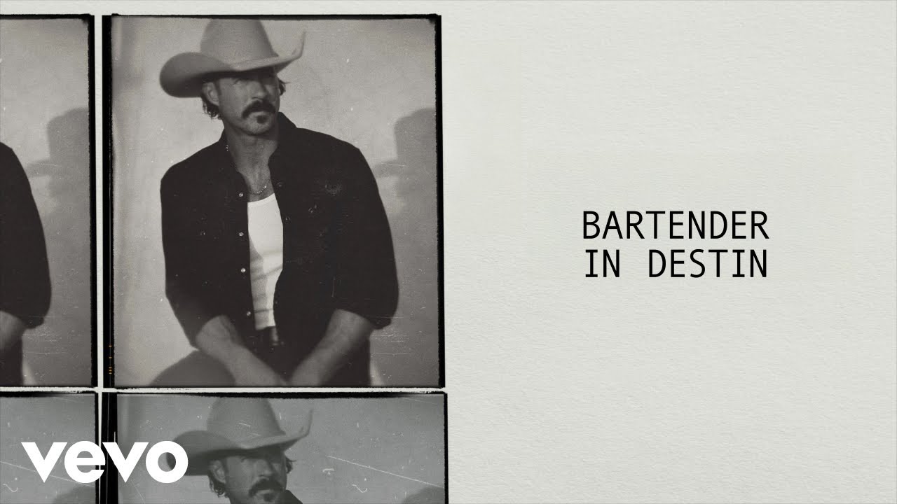 Riley Green - Bartender In Destin (Acoustic) Lyric Video