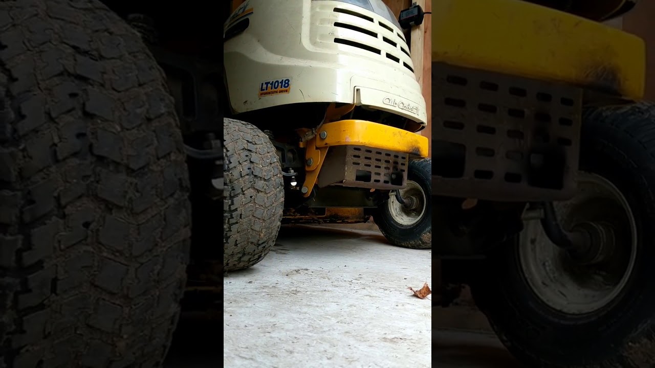 Cub Cadet LT 1018 start