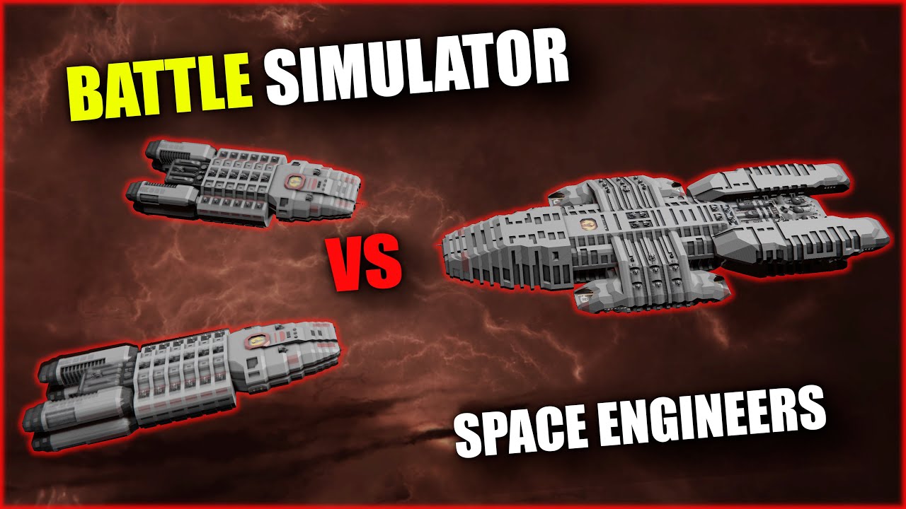 Space Engineers - Battle Simulator Ep 1