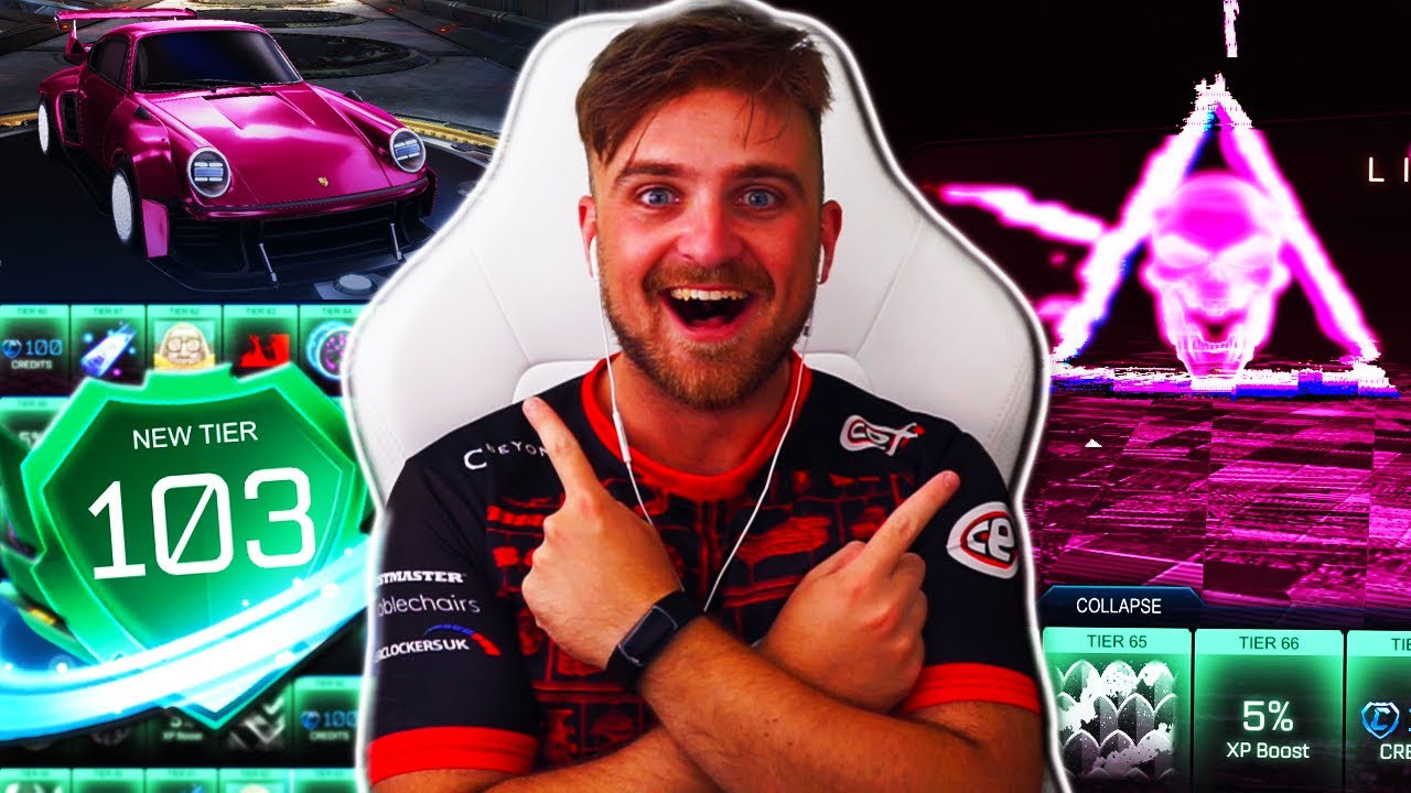 *NO WAY* UNLOCKING THE ENTIRE BRAND NEW ROCKET PASS IN ROCKET LEAGUE! - SEASON 12 IS THE BEST YET!