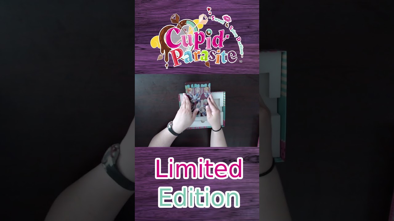 TOO.CUTE. AAAHHHH!!! Cupid Parasite Sweet and Spicy Limited Edition Unboxing!! #otome #otomegame