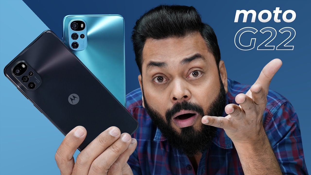 Best Looking Budget Phone!?⚡moto g22 Unboxing & First Impressions