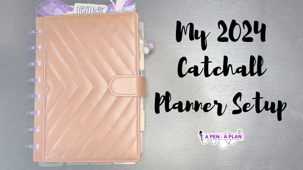 My Catchall Planner Setup 2024 - A5 Discbound Planner