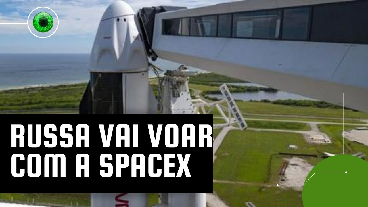 Espa&ccedil;onave da SpaceX vai levar russa &agrave; Esta&ccedil;&atilde;o Espacial Internacional