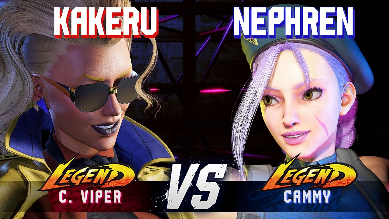 SF6 ▰ KAKERU (C.Viper) vs NEPHREN (Cammy) ▰ High Level Gameplay