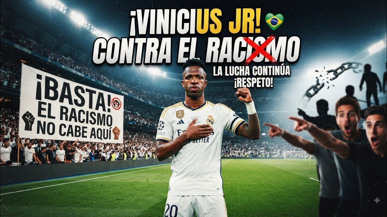 Vinicius JR: Reacciona así ante el Racismo ⚽🔥