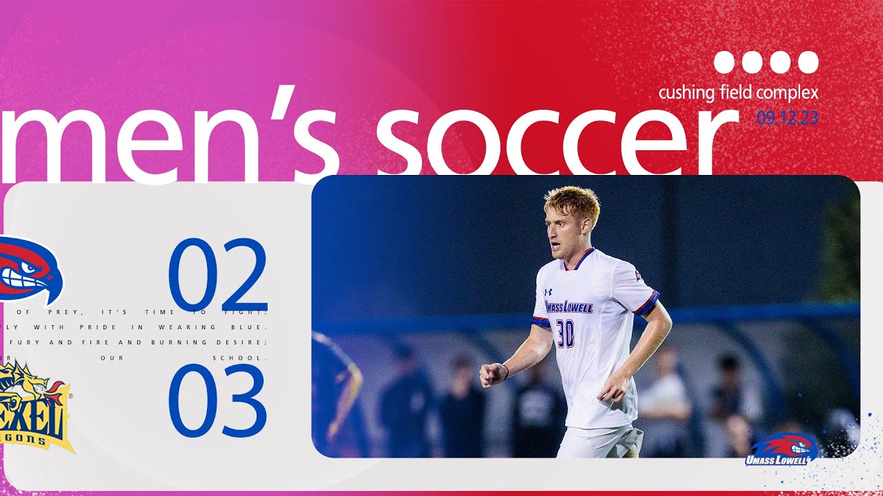 Men's Soccer | UMass Lowell vs Drexel Highlights (09/12/23)