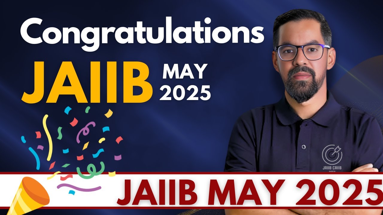 Congratulation Bankers for Clearing JAIIB May 2025 Exam ✌️😍❤️🙏🙏