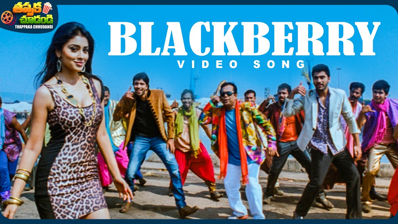 Blackberry Video Song | Nuvva Nena | Allari Naresh | Sharwanand | Shriya Saran | @ThappakaChudandi9