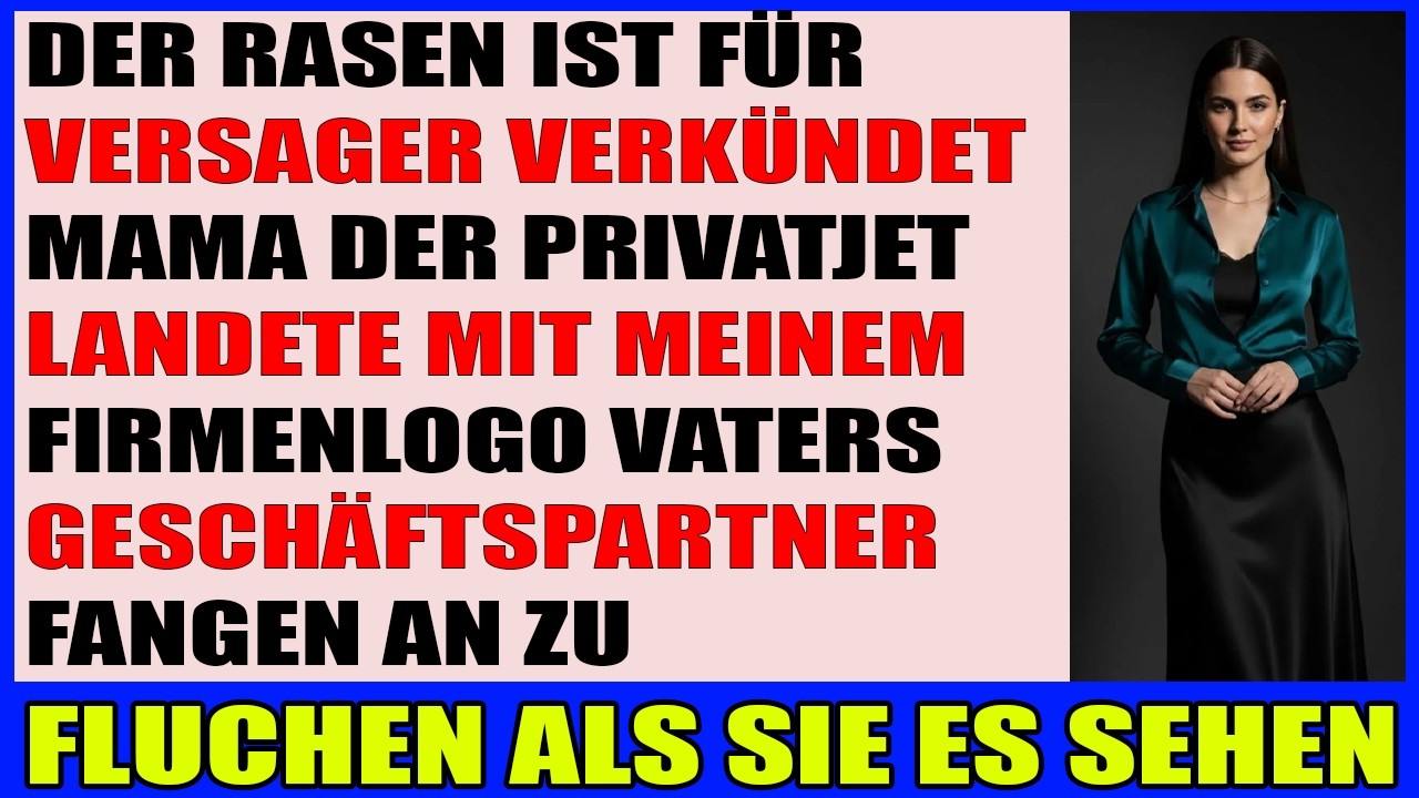 Eltern Sommerparty Sie gaben mir den Gartenstuhl  dann landete mein Jet