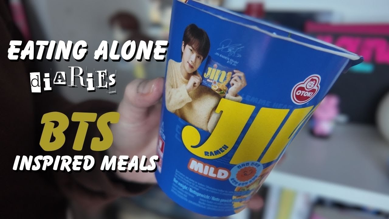 Eating alone diaries -  BTS inspired meals
