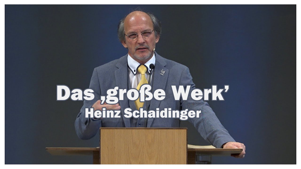 Heinz Schaidinger: Das ,große Werk' | 18.01.2020