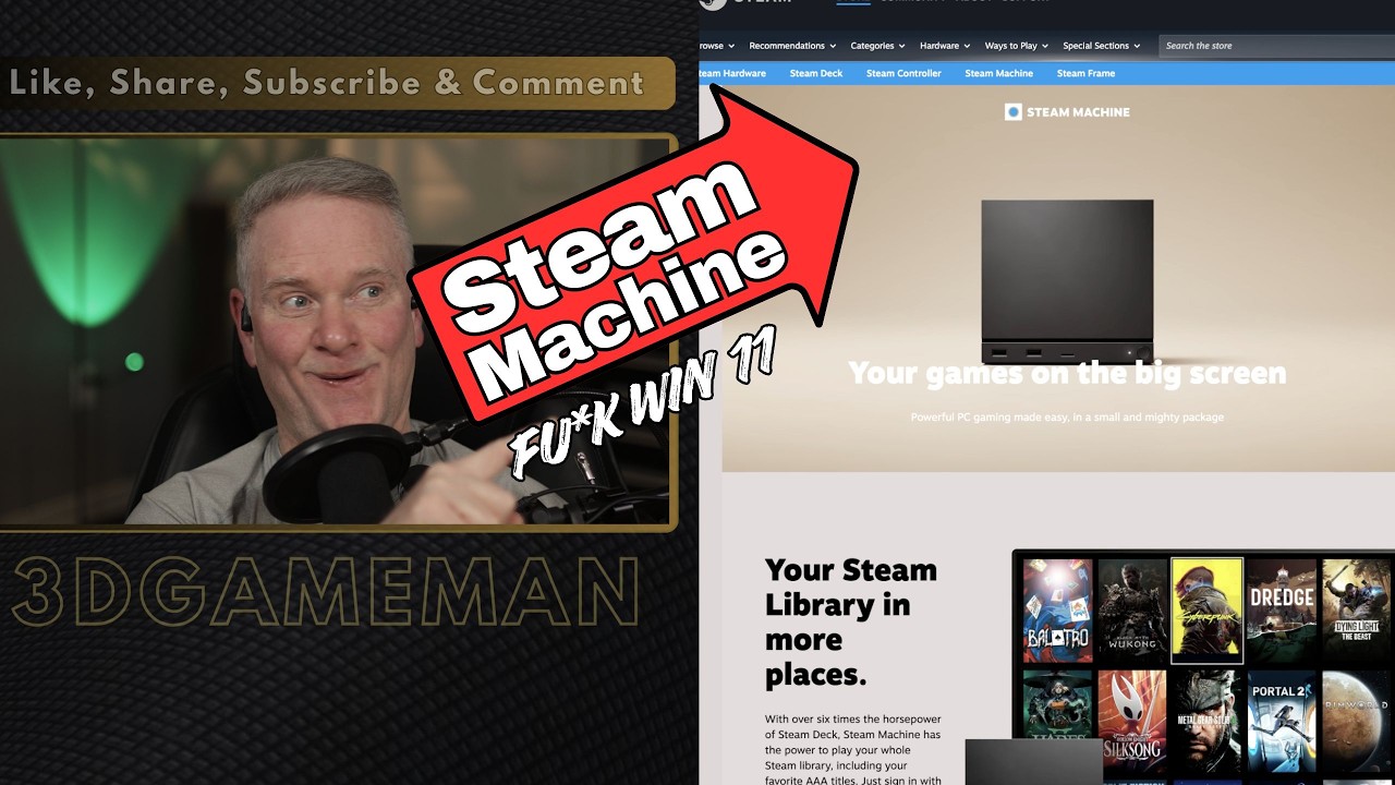 Steam Machine Will Save Gamers
