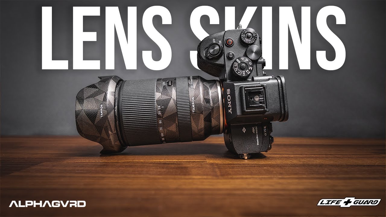 Custom Lens Skins for Sony | Alphagvrd Lifegaurd skins