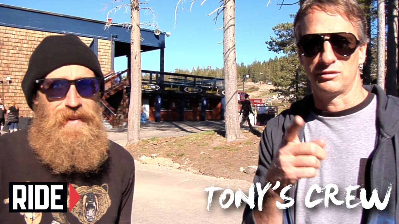 Tony, Riley, Slash, Mike V & The Birdhouse Crew At Woodward Tahoe Grand Opening - Tony's Crew