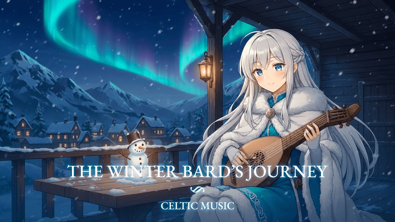 The Winter Bard’s Journey | Celtic Winter Fantasy Music for Relaxation, DnD and Study