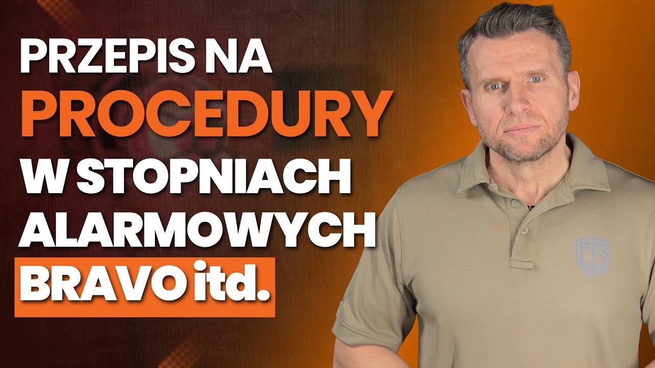 Jak opracować procedury działań w reżimach stopni alarmowych ALFA, BRAVO, CHARLIE i DELTA?