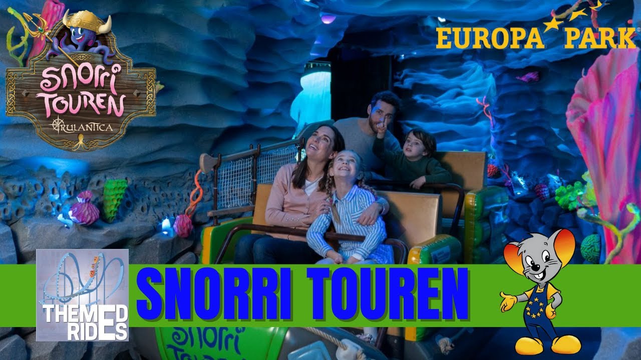 Don't flash the Mermaids!  Snorri Touren at Europa Park!